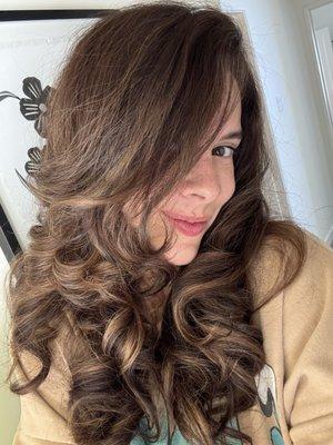 Color correction by Wendy after wash/style at home