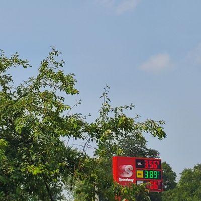 Current Gas Price $3.56 on Sunday. They are Open 24 Hours on Main St. Entering Almont Michigan. 7/16/2023