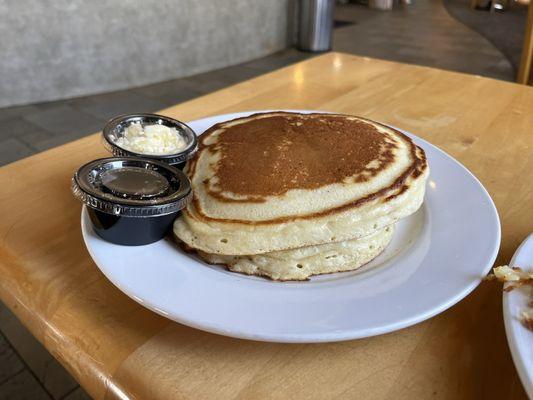 Massive and tasty pancakes!! You only need one. Luckily, you can buy just one!
