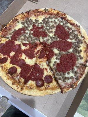 Old English Style Pizza