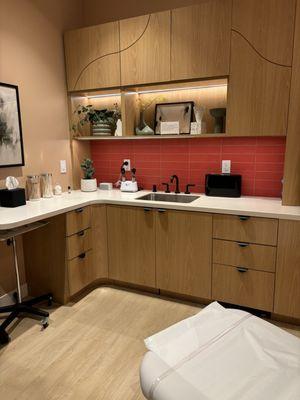 Exam room. So cozy, comfortable and relaxing