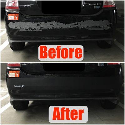 BumperX is your alternative bumper fix that will save you several hundred dollars.