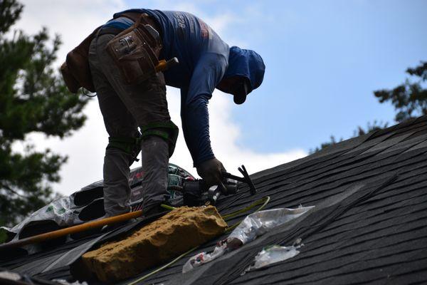 Elite Plus Roofing at work!