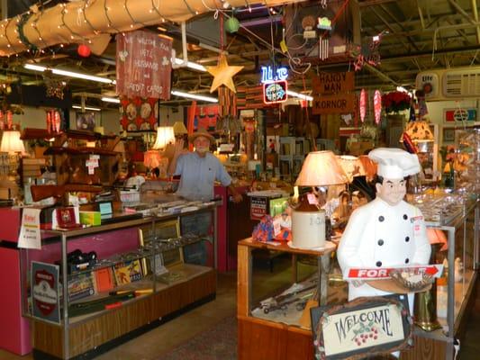 Wow! 2 STORES with 35,000+ feet smack full. That's a lot of stuff Uncle Fred!!!