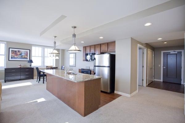 Fort Shelby Tower Kitchen