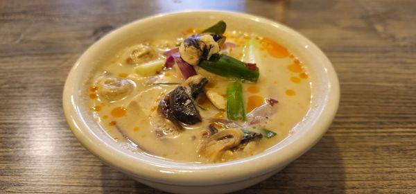 Tom kha with tofu
