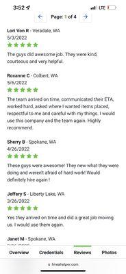 Spokane Washington’s Happiest Movers