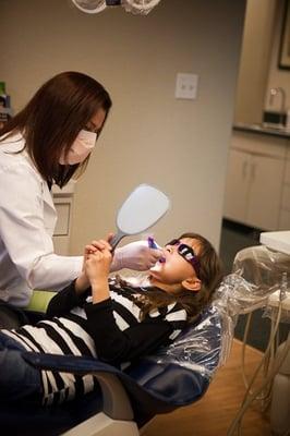 Brushing instructions