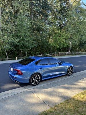 5% all the way around