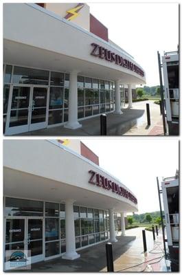 Cleaning Zeus Theater in Waynesboro, VA