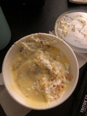 Trash ass banana pudding