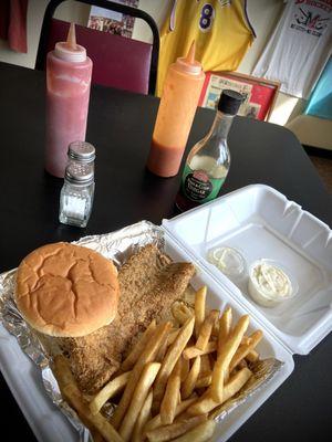 Fish Sandwich ... $9.99 ...