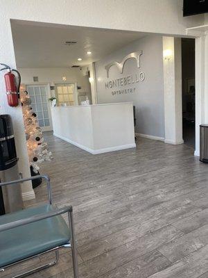 Waiting area is spotless!
