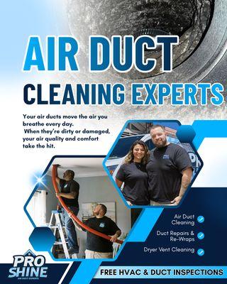 Your local air duct cleaning experts--proud to serve the Lowcountry and Coastal Georgia.