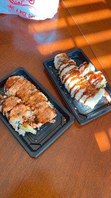 Crunch Roll and Yogis Roll