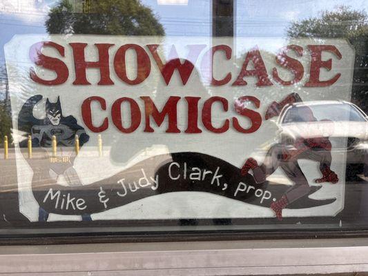 Showcase Comics - Mike & Judy Clark, prop.
