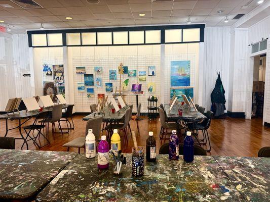 June 12, 2025 | Thursday | Paintings | Creative space inside of the store!