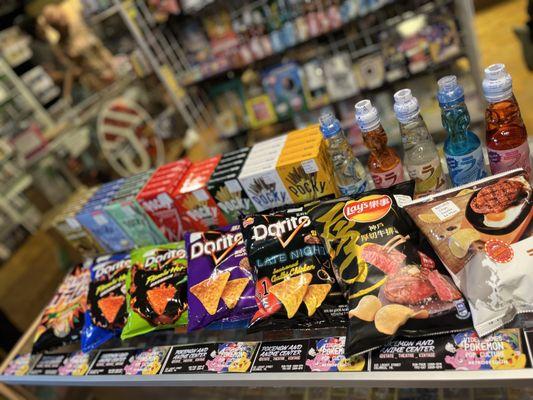 NEW Sweet and Savory snacks!