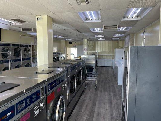 Washers row--top & large capacity front loaders