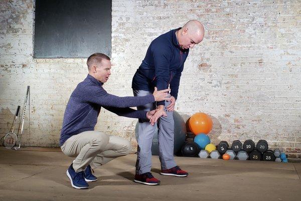 You learn the details of how each body part moves and different "feels". Everyone has slightly different "feels"