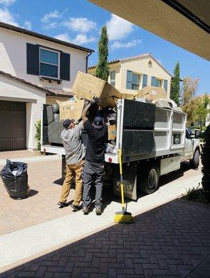 Let our friendly crews eliminate all the junk from anywhere inside the home or office.