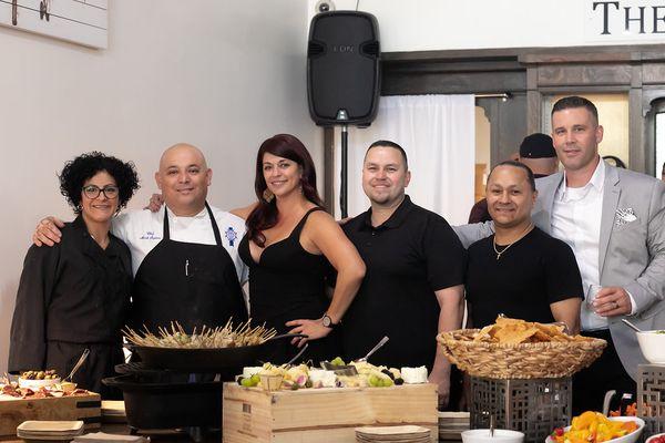 We enjoy entertaining friends, family and clients at our office.