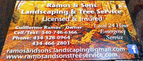 Ramos & Sons Landscaping & Tree Service