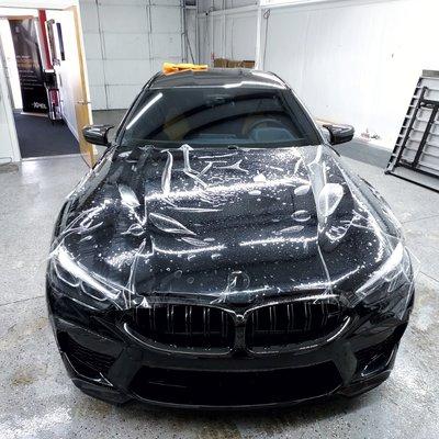 This is a PPF clear front Bra before picture