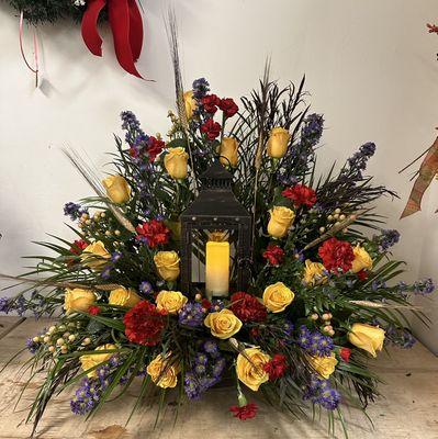 Sympathy piece made for a customer.