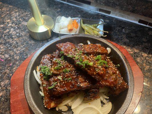 Deung-Galbi #등갈비 # PorkBackRib 3Flavors soy, spicy, salted