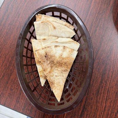 Pita Bread included with the Hummus