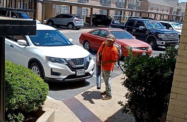 Individual who weedeated less than 15 feet from an infant and thought it was ok as long as he stopped 5 feet short