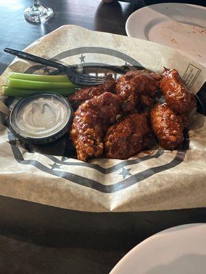 Bone In Wings with Jerk Seasoning - the Best!