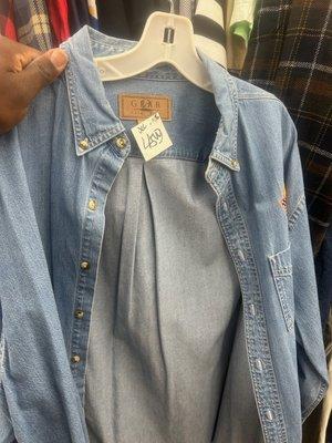 Over priced used shirt.