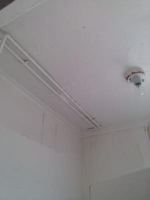 Moldy bathrooms at the Empyrean Towers in Oakland