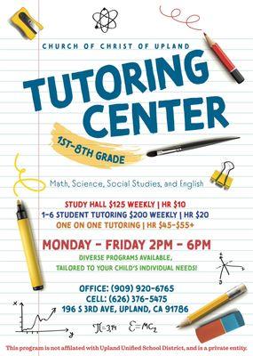 Church of Christ of Upland Tutoring Center