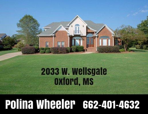 Beautiful home in Oxford, MS.