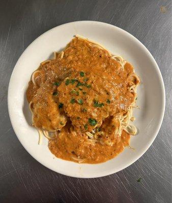 Chicken Ala Vodka