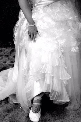 Beautiful ballet slippers from Twinkle Toes in Hampton Falls!