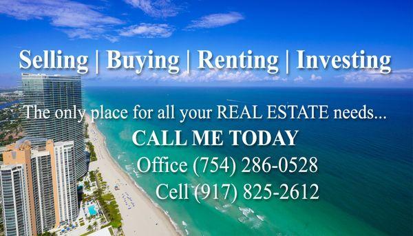 Specializing in all your Real Estate needs. Feel free to contact us with any questions.