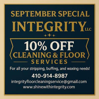 Integrity Cleaning & Floor Services