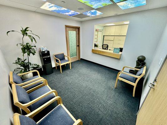 The Waiting Area of the Office