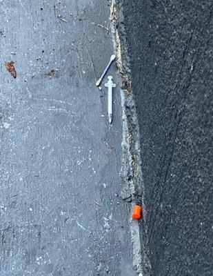 Used Drug Needles