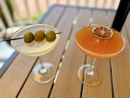 Perfect Labor Day Saturday for a few cocktails on their cozy patio