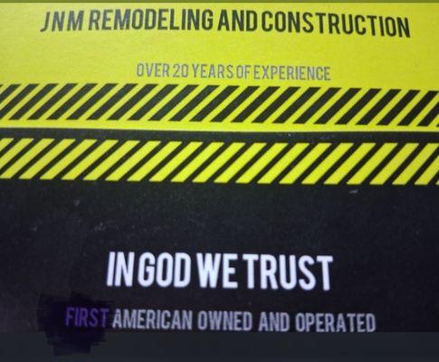 JNM Remodeling and Construction