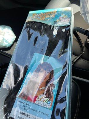 Had to get a new wig while out here!