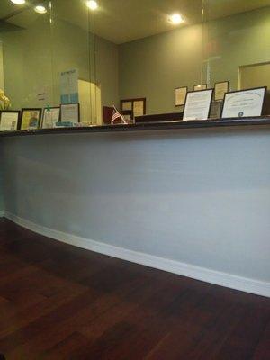 Front desk