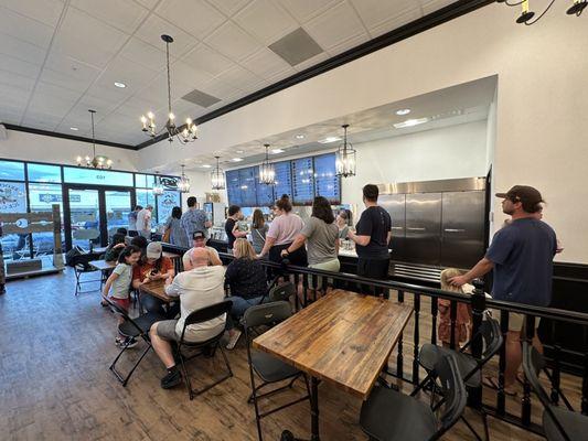 Front counter where you order.