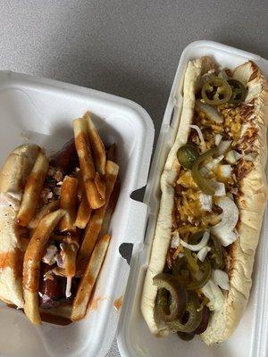 Polish boy and big daddy footlong