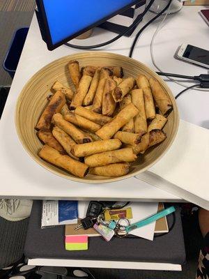 Best Egg Rolls Ever. Can't get better ones anywhere else.